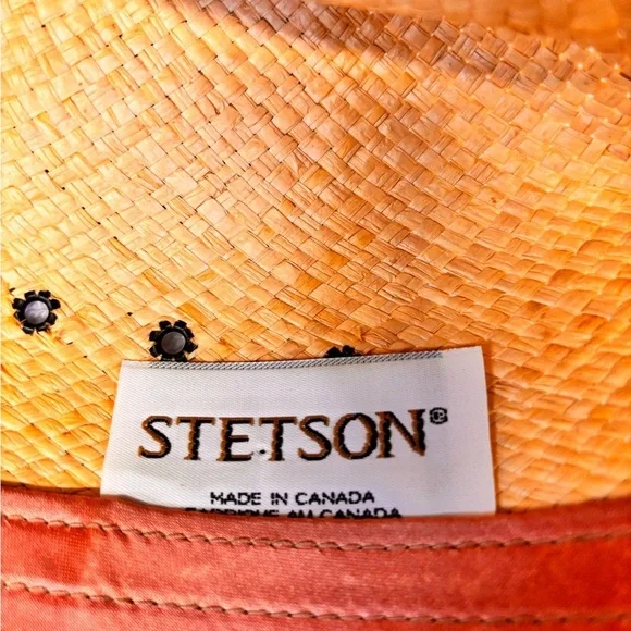 Stetson straw hat - Picture 10 of 11